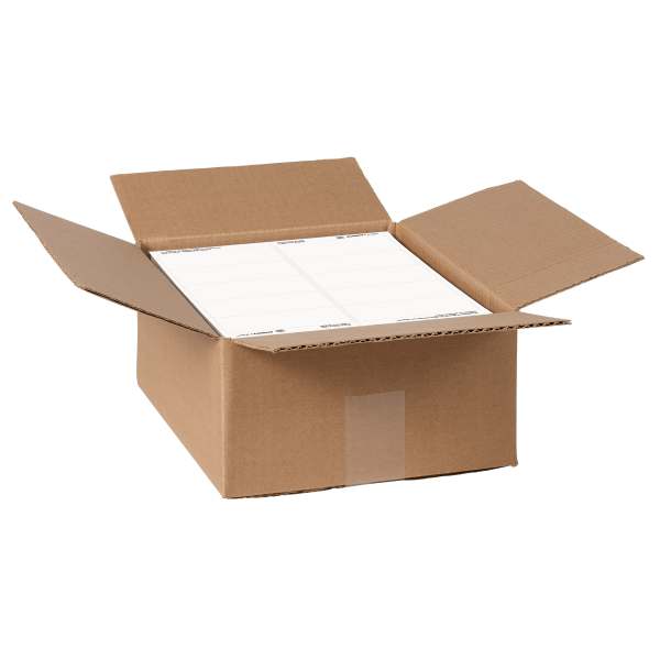 Shipping Labels with Sure Feed®, 2" x 4", White